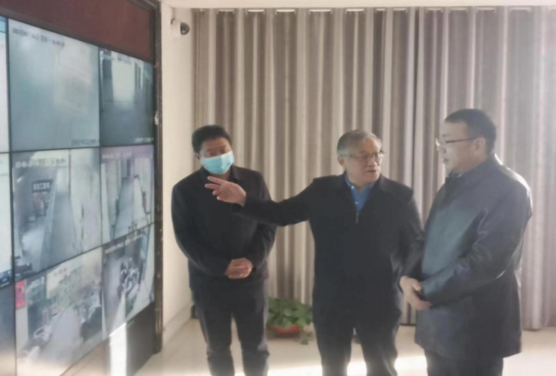 省國資委黨委書記洪濤及省國資委第四專項督導檢查組來我司檢查全國&ldquo;兩會&rdquo;重點時段安全生產工作